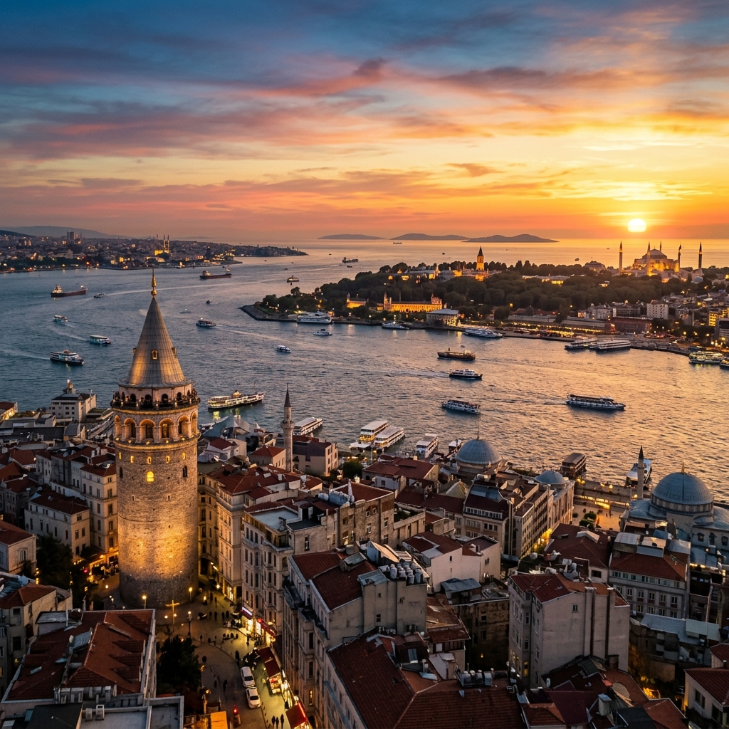 Türkiye eSIM - Istanbul Skyline